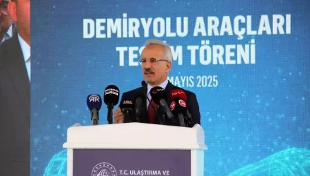 Bakan Uraloğlu, TÜRASAŞ Araç Teslim Merasimi’ne katıldı